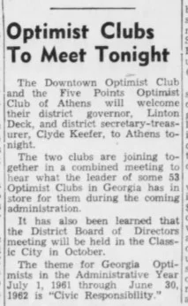 52 Ancestors – Week 34- Member of the Club